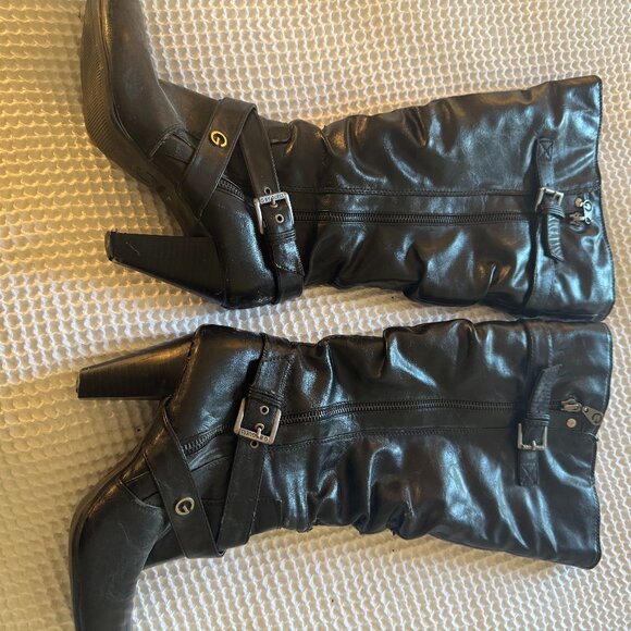 Guess Black Boots - Picture 1 of 9